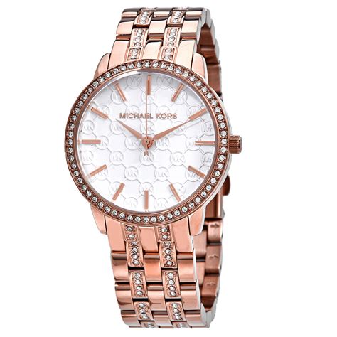 michael kors mk3214|Michael Kors Quartz White Dial Rose Gold.